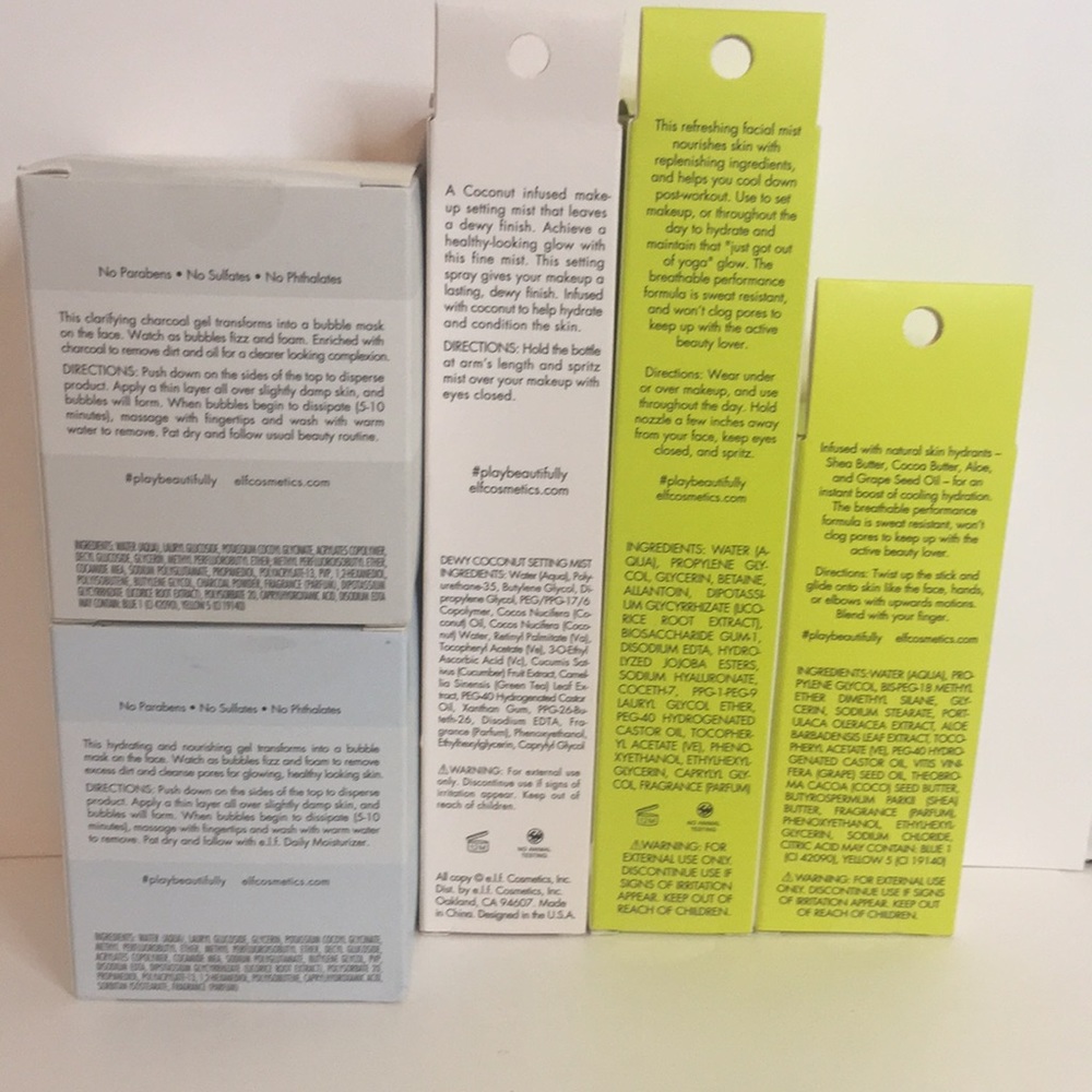E.L.F. Mega Active, Masks, & Setting Mist - Picture 2 of 3